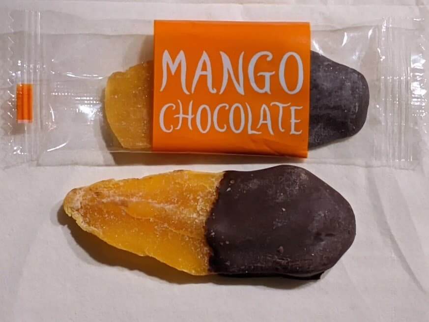 カルディ　マンゴ―チョコレート